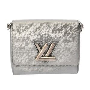 Louis Vuitton Epi Twist Argent Leather Shoulder Bag
